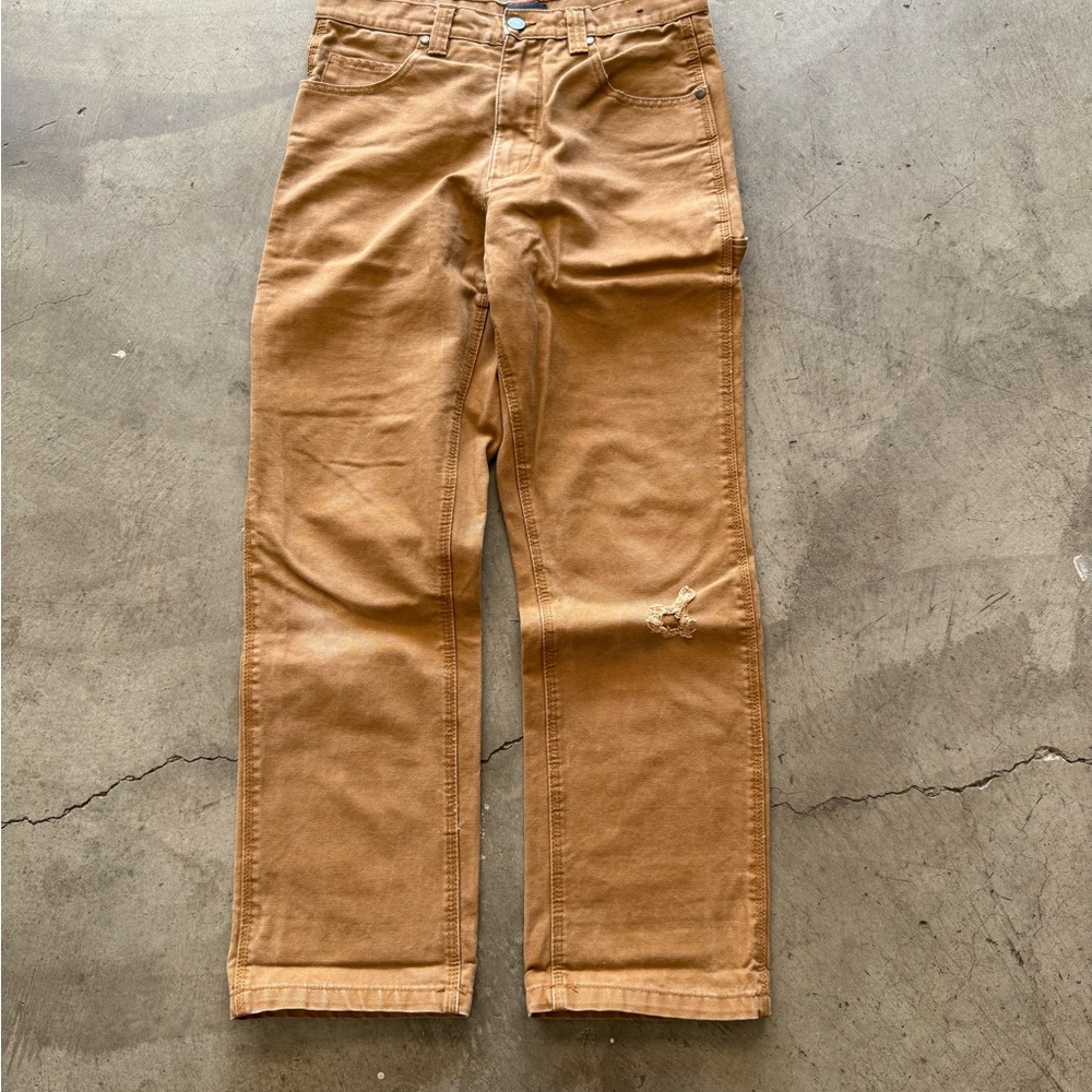 Men's Die Hard Carhartt like Brown Cargo Carpenter Pants